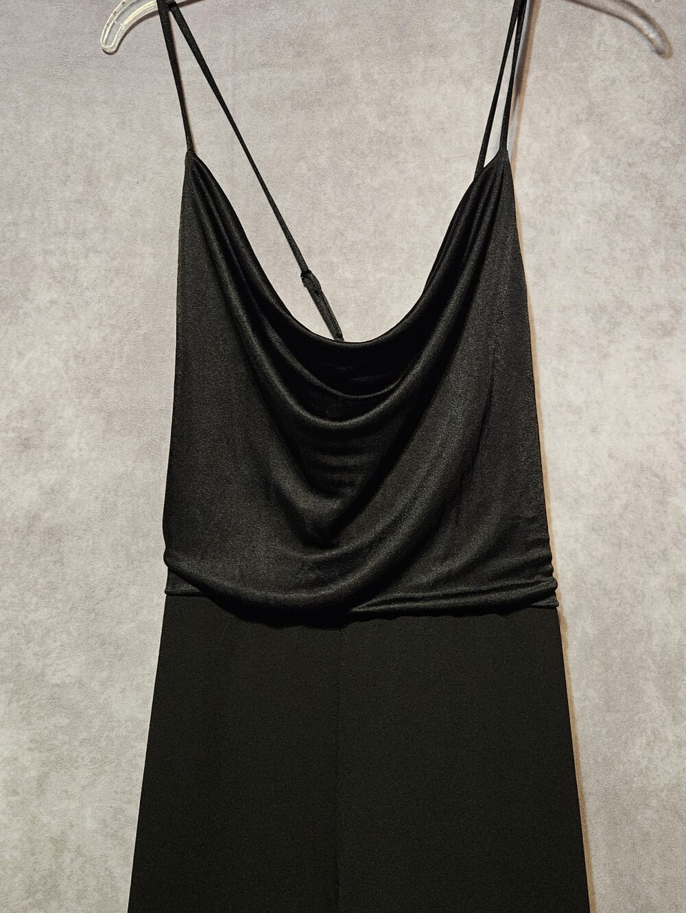 Express Jumpsuit Black Wide Leg Size Large New - Picture 13 of 14